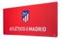 Bild på musmatta Atletico De Madrid i färgerna Blå, Röd och Vit mot vit bakgrund.