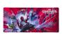 Bild på musmatta Guardians of the galaxy XL i färgerna Svart, Röd, Vit och Blå från Marvel mot vit bakgrund.